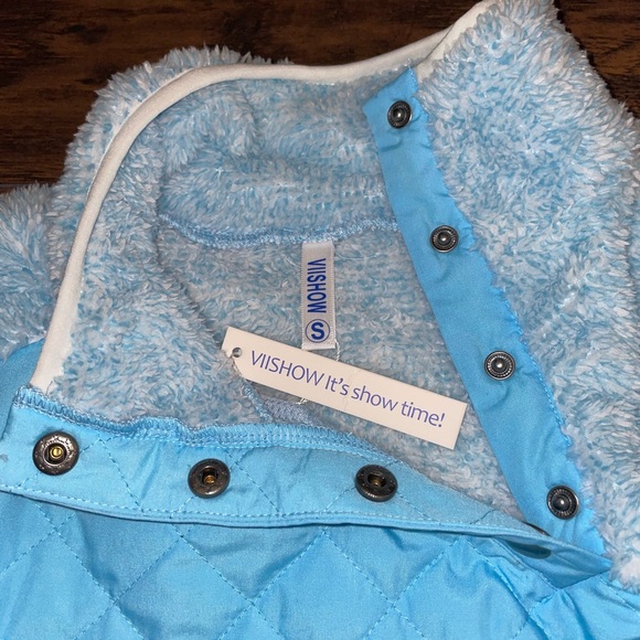 Women’s Viishow Quilted Fleece Pullover - Picture 4 of 6